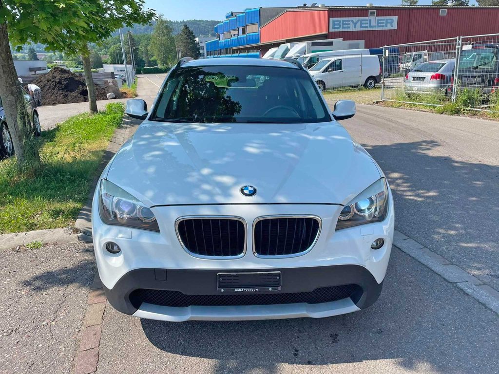 BMW X1 xDrive X-LINE 20d Steptronic 2012 Diesel Automat Allrad SUV Autoankauf Export Autoverkauf Front