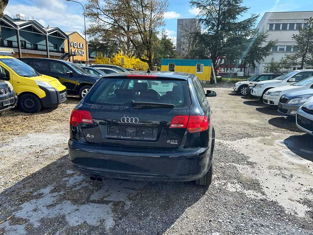 AUDI A3 Sportback 2.0 Turbo FSI Ambiente quattro 2009 Limousine Autoankauf Autoexport Heck