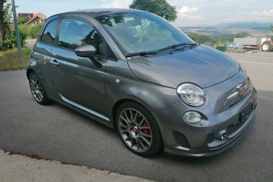 FIAT 500 0.9 Twinair Turbo Lounge 2011 Kleinwagen Benziner manuell 87000km 85PS 63kW Anthrazit