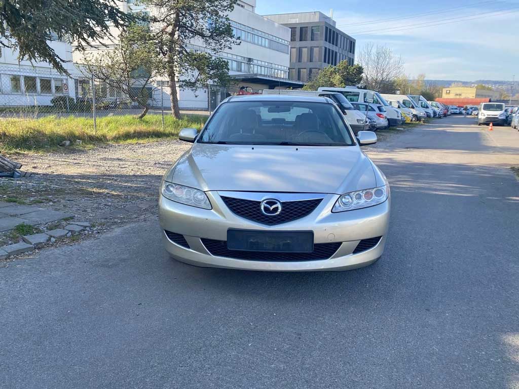 MAZDA 6 2.0 16V Exclusive Limousine 2007 Benziner Automat Front vorne Stufenheck silbergrau