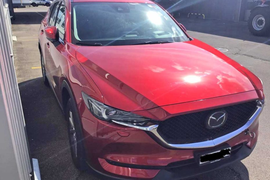 MAZDA CX-5 SKYACTIV-D 150 Ambition AWD 2019 SUV Diesel manuell Allrad 150PS rot