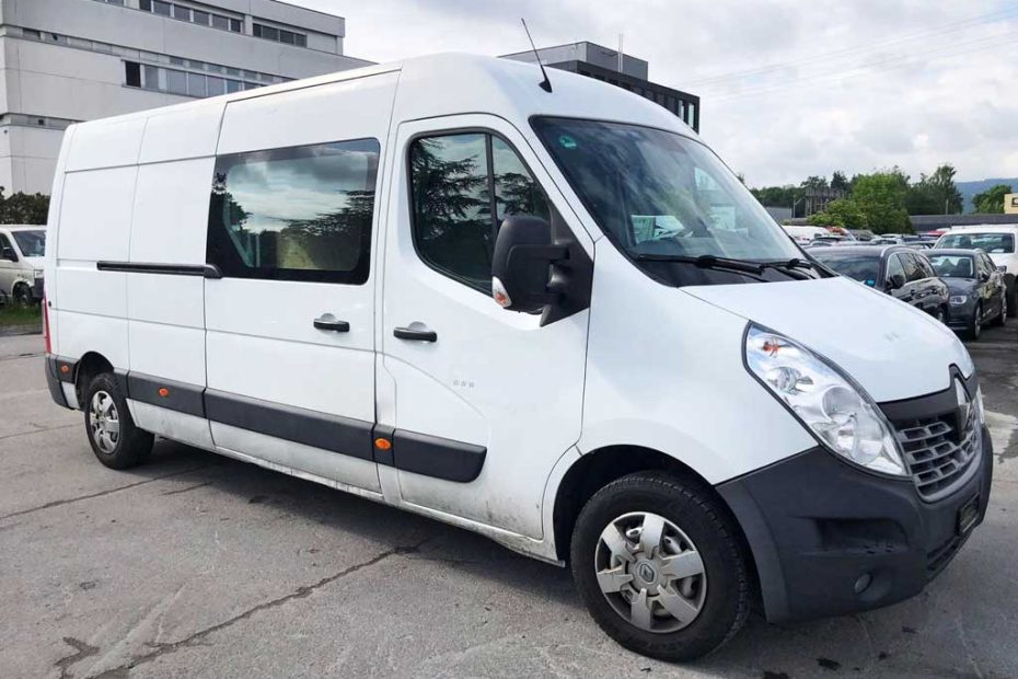 RENAULT Master T35 2.3dCi Diesel 2014 Transporter Kastenwagen manuell weiss
