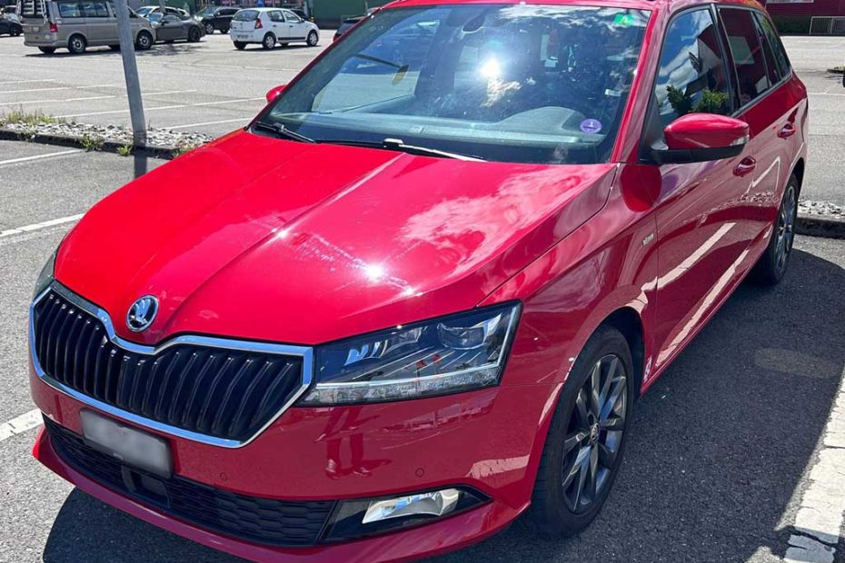 SKODA Fabia Combi 1.0 TSI Style 2020 Benziner Kombi manuell 39000km 999ccm 3Zylinder 110PS 1220kg rot