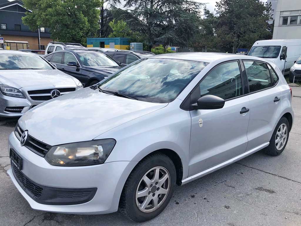 VW Polo 1.2 TSI Highline 2010 Benziner manuell Kleinwagen 105PS silbergrau