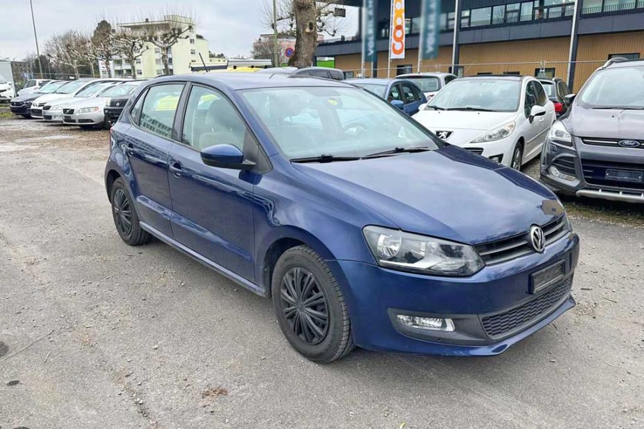 VW Polo 1.6 TDI Highline 2011 Kleinwagen Diesel 320000km manuell dunkelblau aussen Export