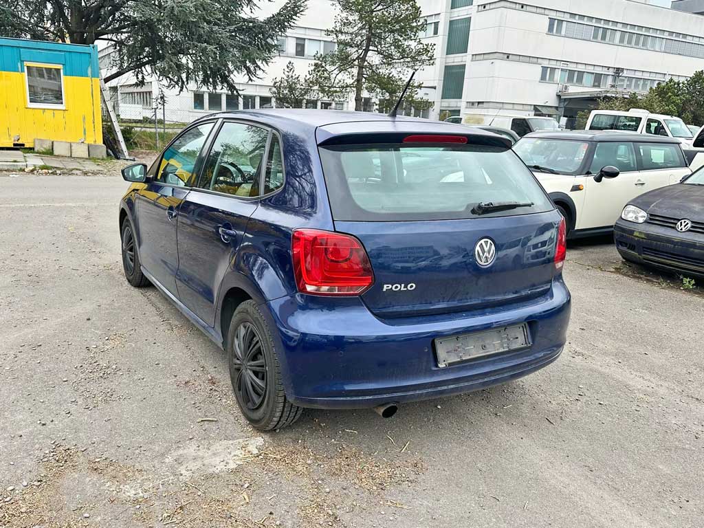 VW Polo 1.6 TDI Highline 2011 Kleinwagen Diesel manuell dunkelblau Heck hinten