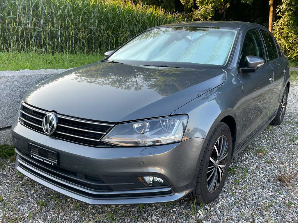 VW Jetta 2.0 TSI Highline DSG Limousine stufenlos Benziner Anthrazit Autoankauf Autoexport